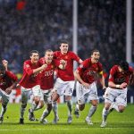 CAMISETA RETRO MANCHESTER UNITED LOCAL 07 - 09 MANGA LARGA