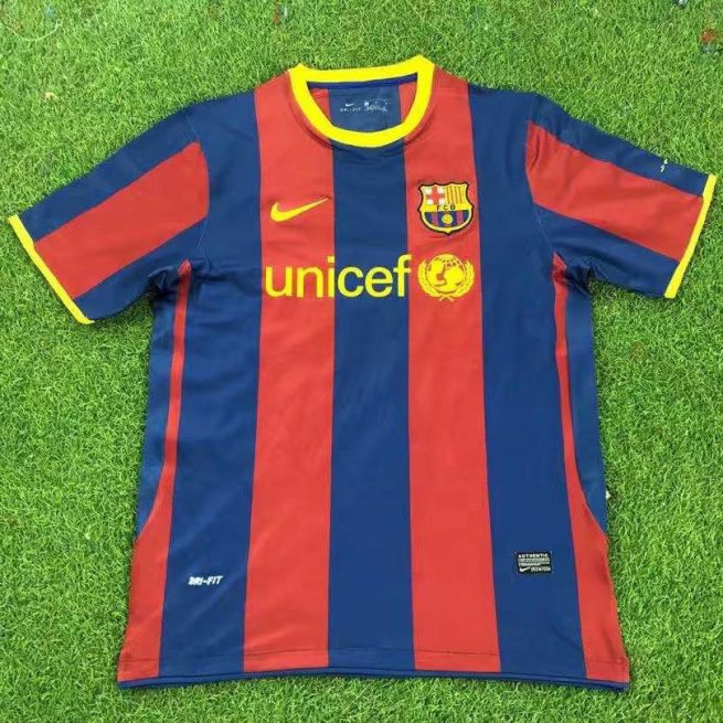 CAMISETA RETRO FC BARCELONA LOCAL 10 - 11