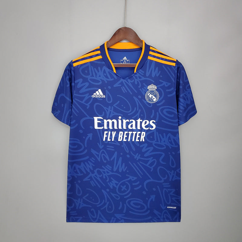 CAMISETA VISITA REAL MADRID 2021-22