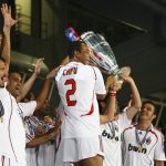 CAMISETA RETRO AC MILN VISITA 06 - 07