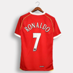 CAMISETA RETRO LOCAL MANCHESTER UNITED 2006 - 07 (RONALDO 7)