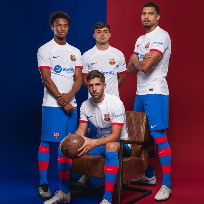 CAMISETA VISITA FC BARCELONA 2023-24