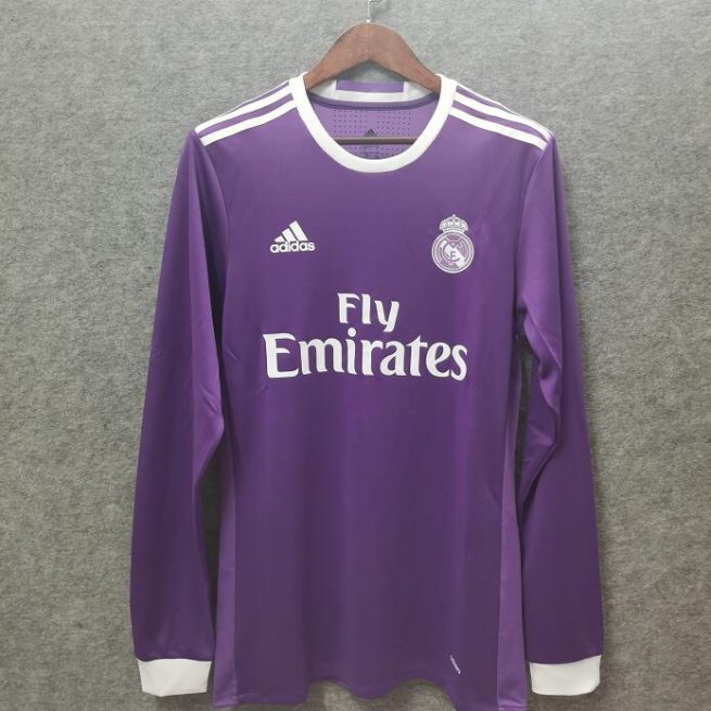 CAMISETA RETRO REAL MADRID VISITA 2016 - 17