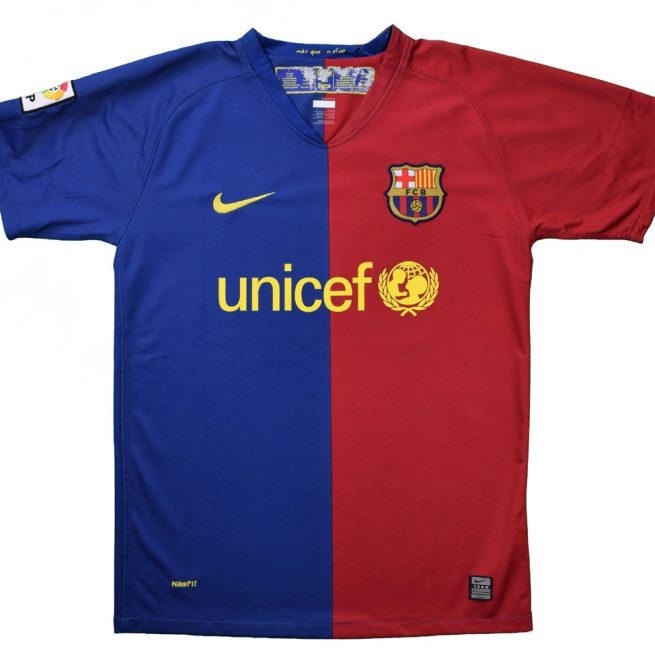 CAMISETA RETRO FC BARCELONA LOCAL 2008 - 09